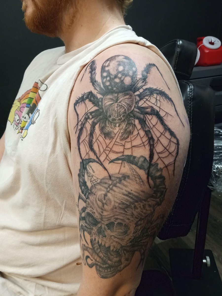 Photo of the tattoo titled Sleeve In Progress - Seeking Ideas