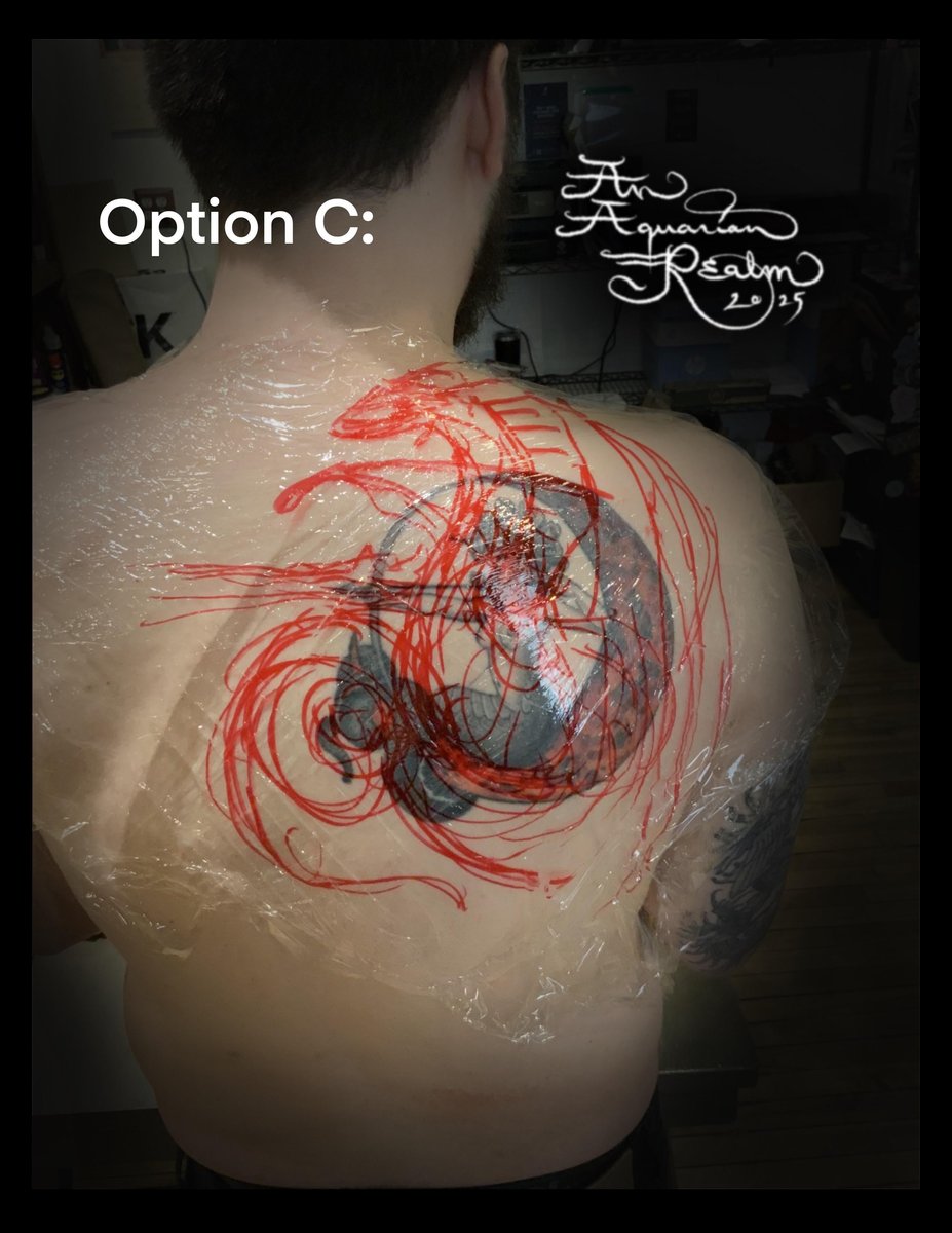 Photo of the tattoo titled Cover Up Transformation