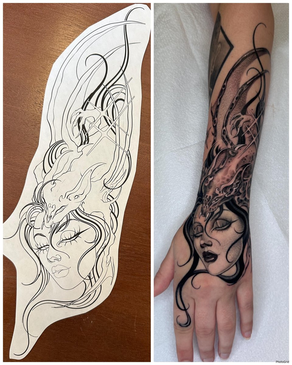 Photo of the tattoo titled Artistic Collaboration and Future Plans