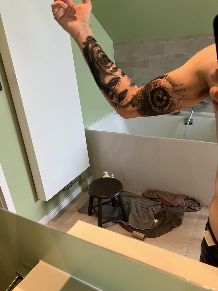 Photo of the tattoo titled Embracing Self Through Sleeve