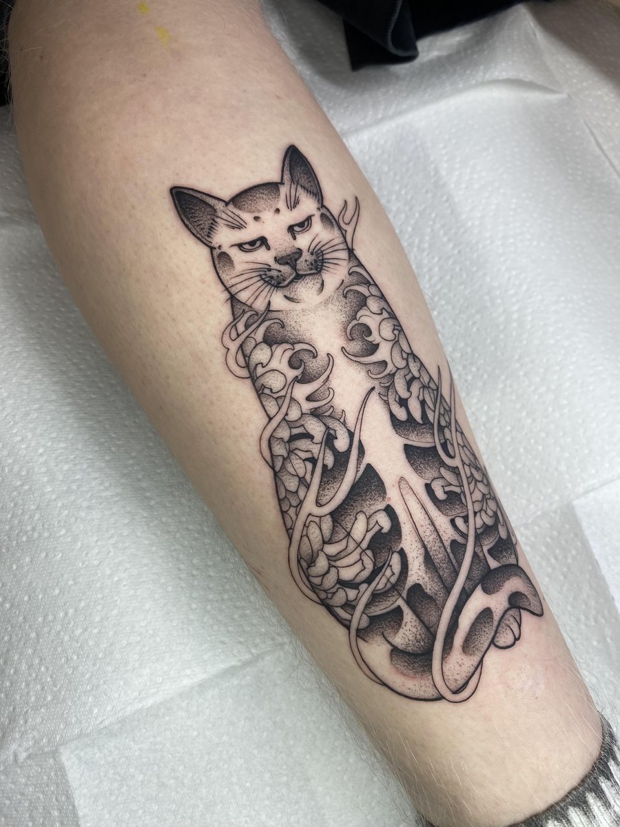 Photo of the tattoo titled Embracing Imperfections with Ink