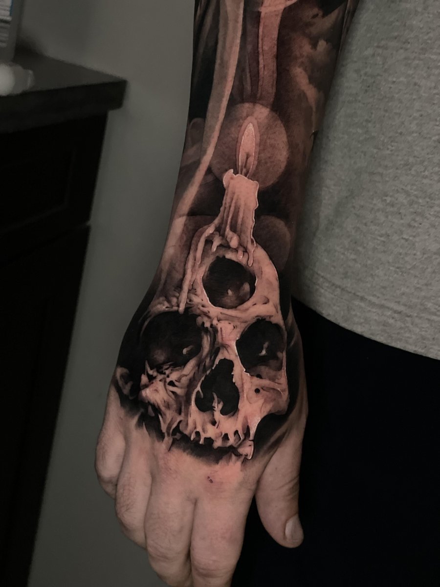 Photo of the tattoo titled New Addition to Sleeve