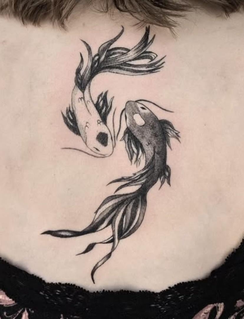 Photo of the tattoo titled First Tattoo Blackwork Quality Check