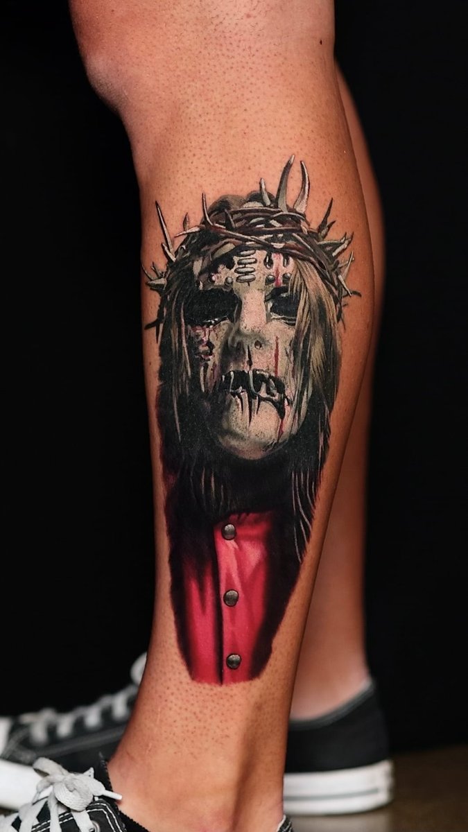 Photo of the tattoo titled Tribute to Joey Jordison