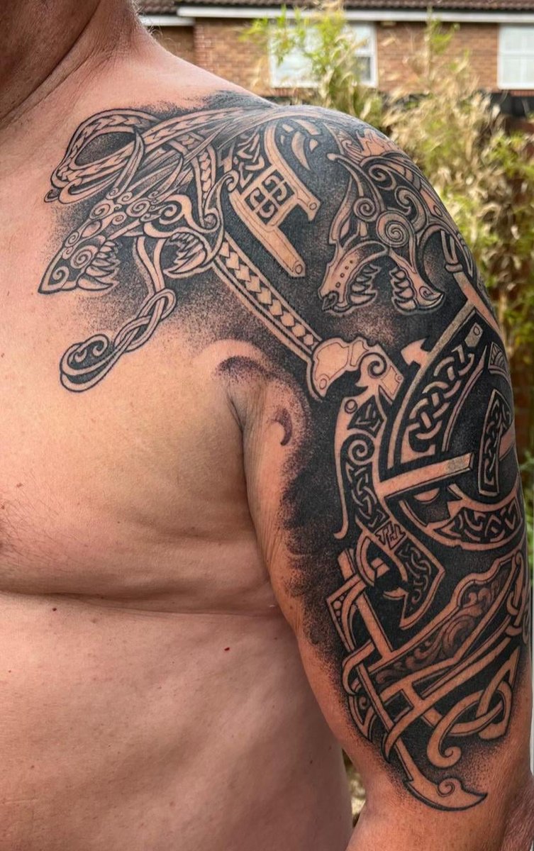 Photo of the tattoo titled A Spiritual Journey Through Ink