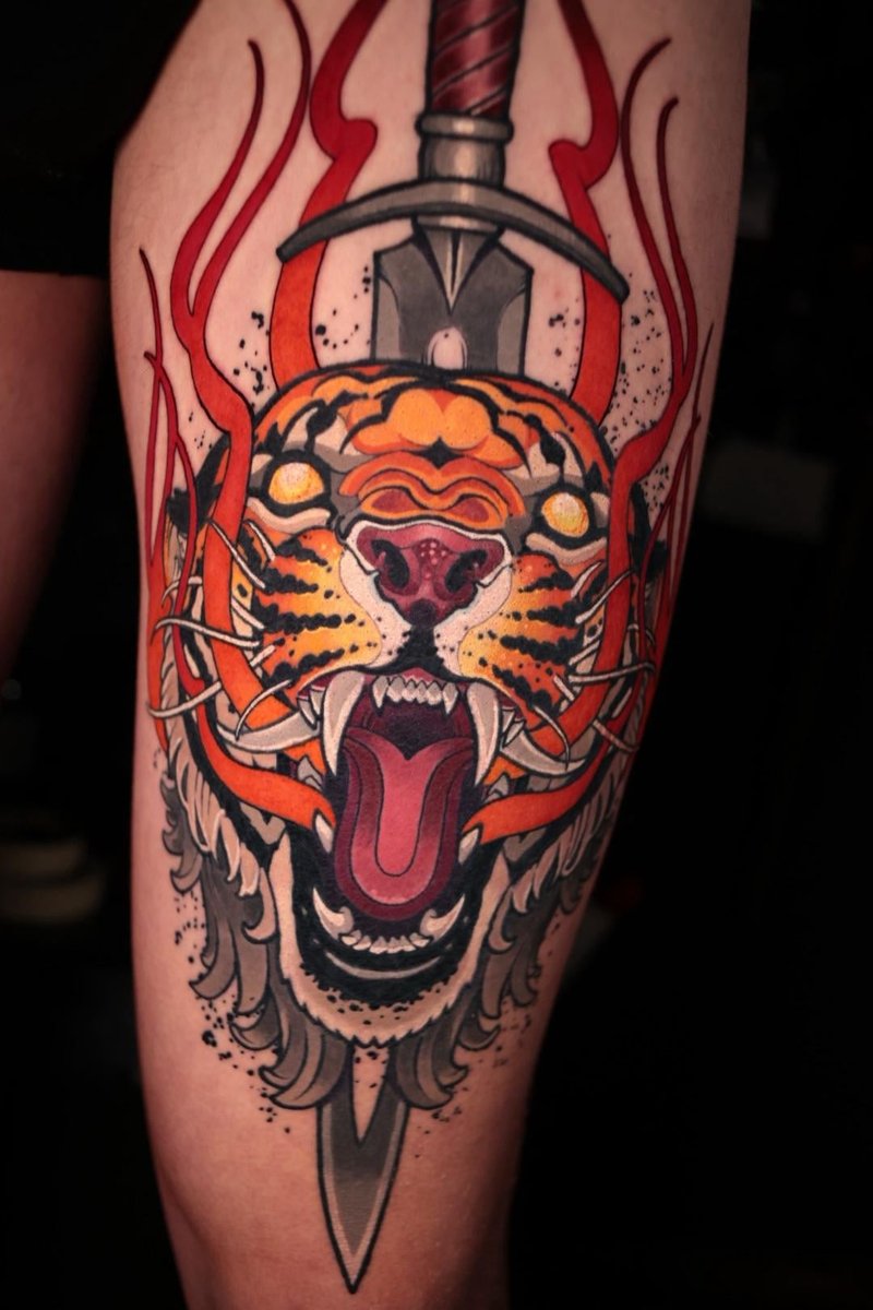 Photo of the tattoo titled Kyiv Resilience and Hope