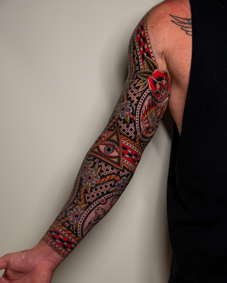 Photo of the tattoo titled Framed Sleeve Masterpiece