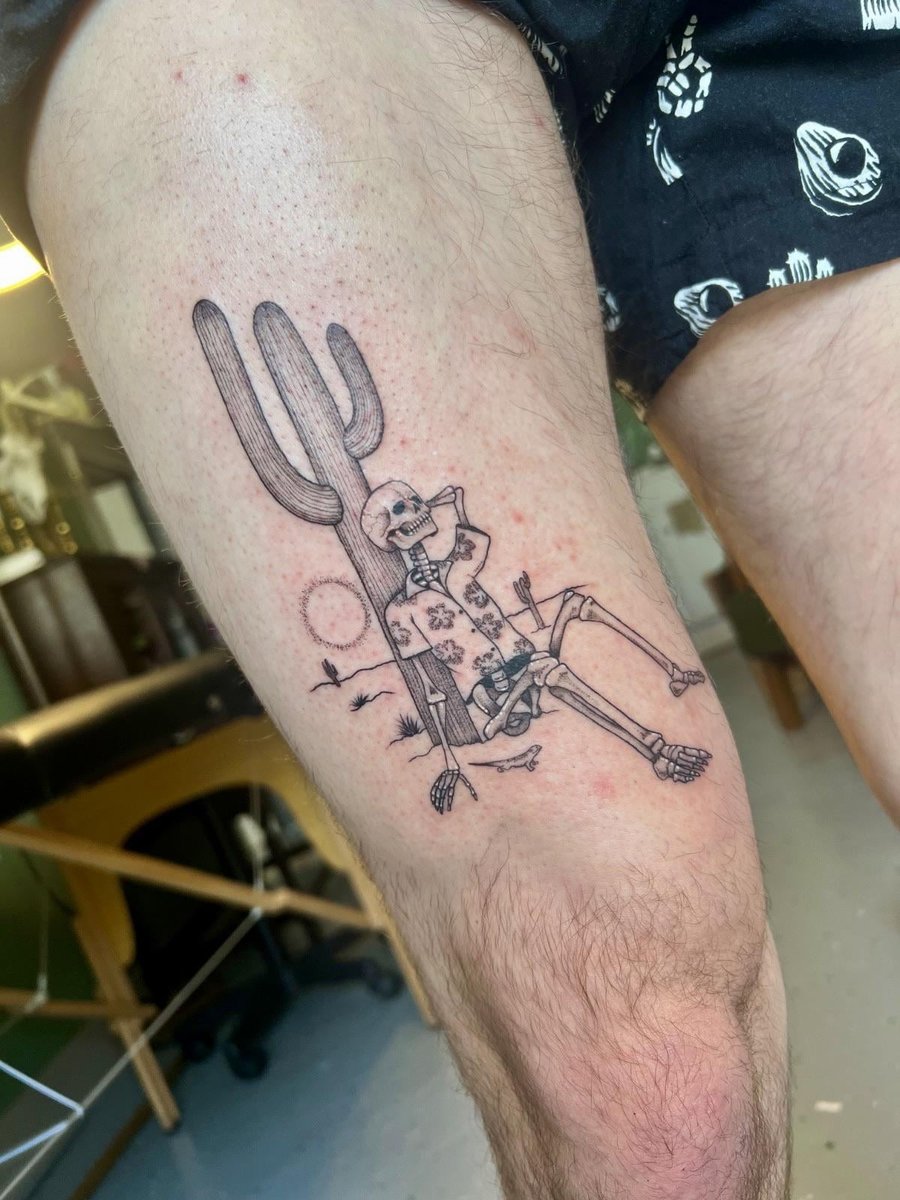 Photo of the tattoo titled My Little Desert Guy