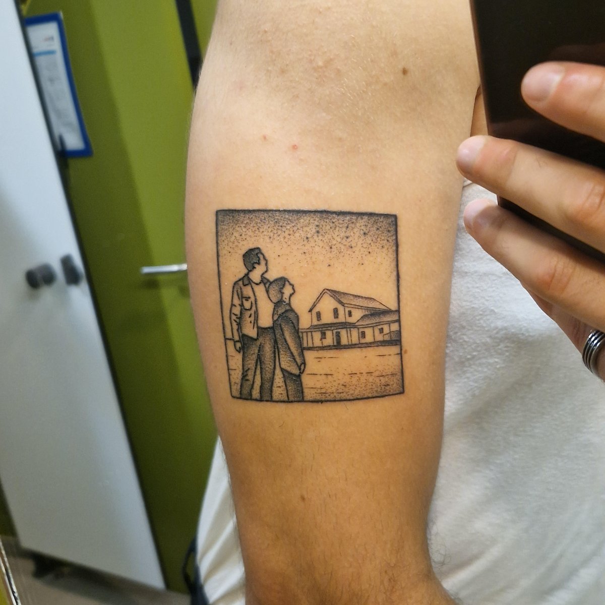 Photo of the tattoo titled Interstellar Journey Ink