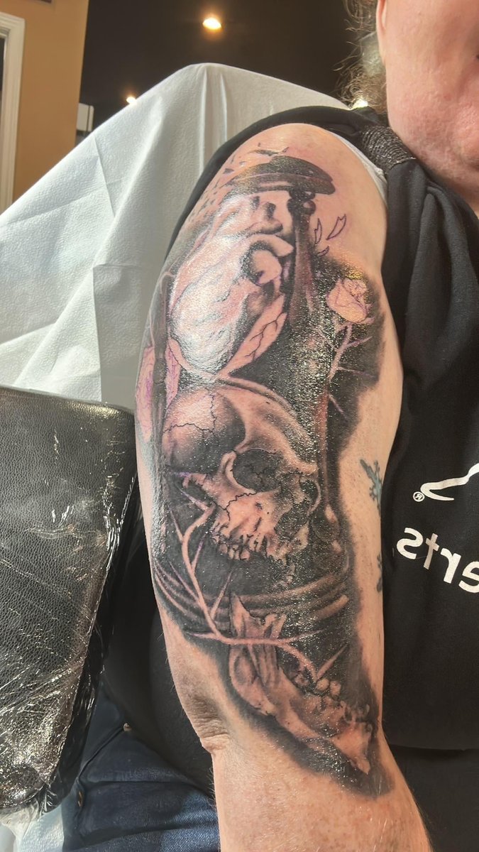 Photo of the tattoo titled Heart Failure - A Symbol of Resilience