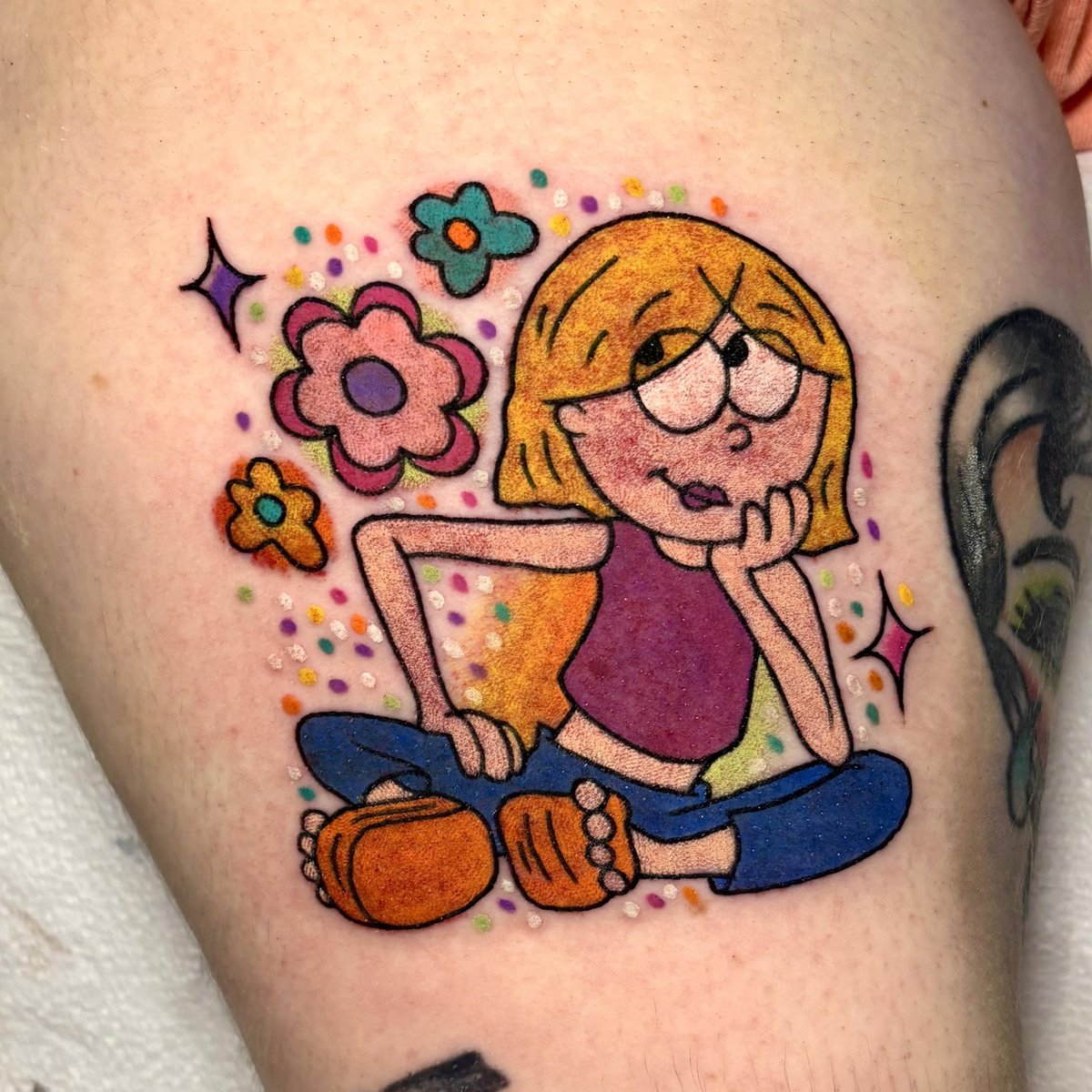 Photo of the tattoo titled Lizzie McGuire Nostalgia Tattoo
