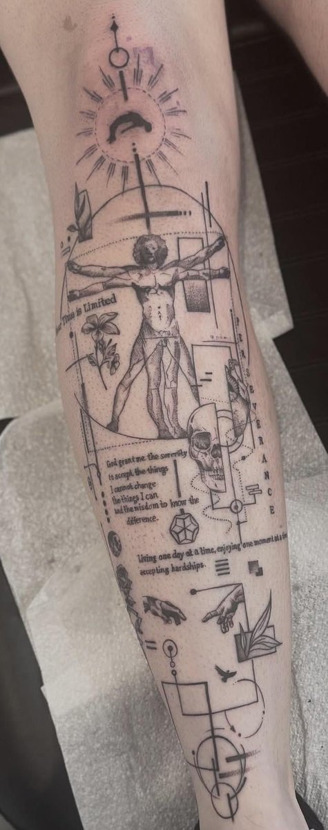 Photo of the tattoo titled Aging Fine Line Tattoo Questions