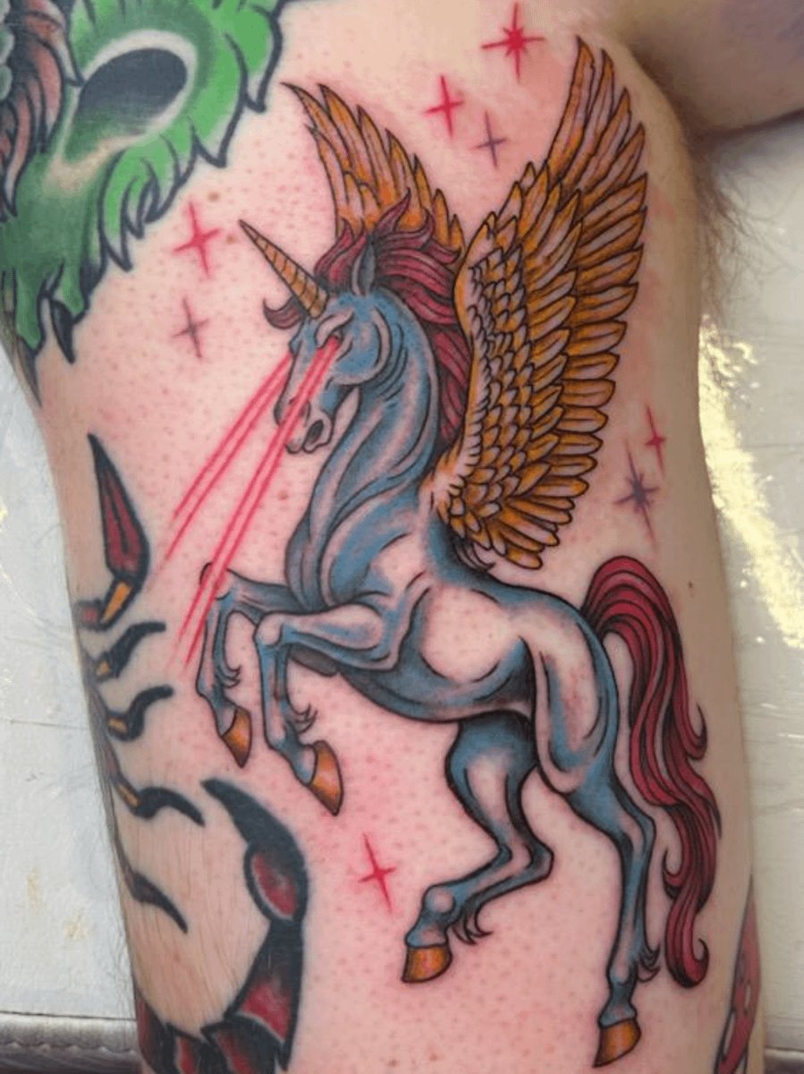 Photo of the tattoo titled Harmony: My Tattooed Mantra
