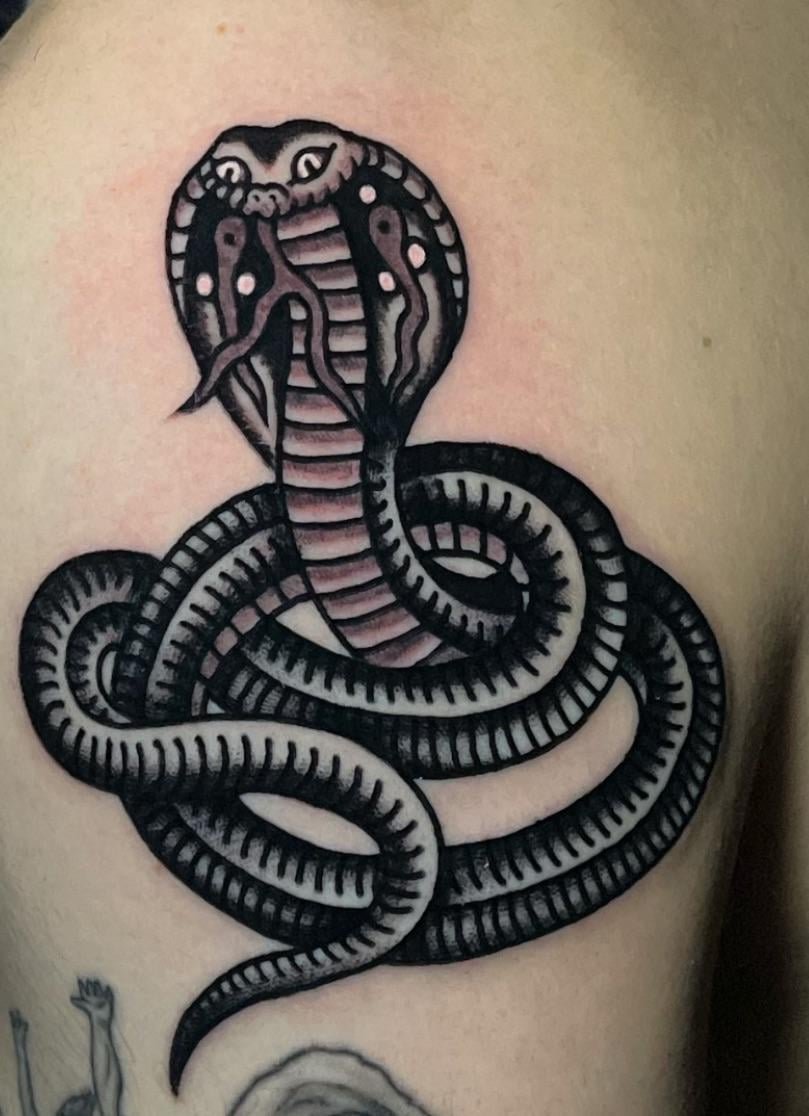 Photo of the tattoo titled My First Old School Ink
