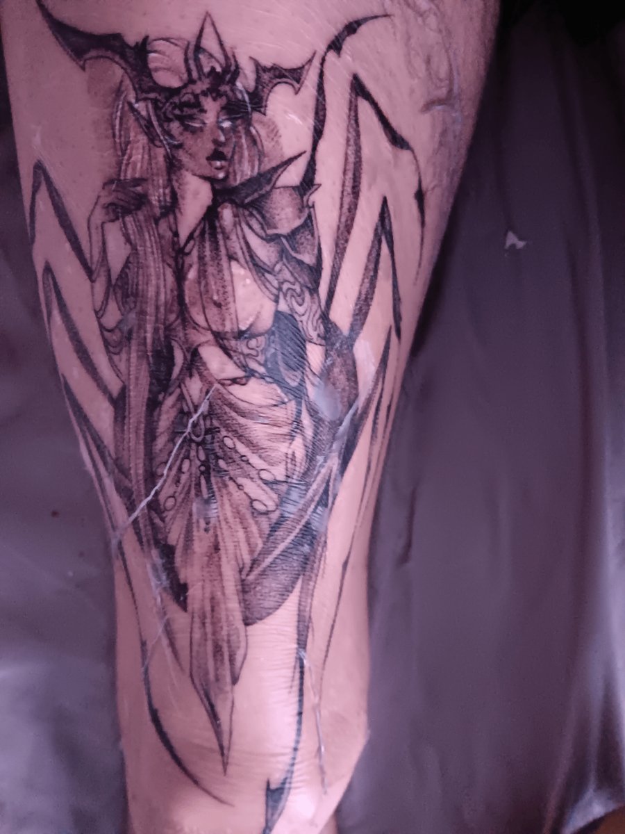 Photo of the tattoo titled Lolth Inspiration Tattoo