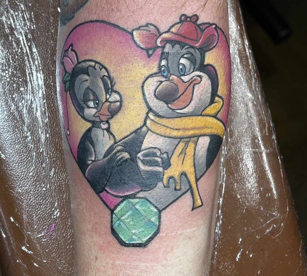 Photo of the tattoo titled Fresh Ink Today!