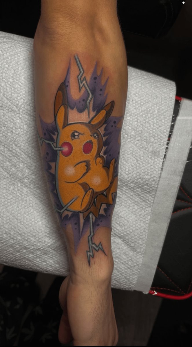 Photo of the tattoo titled Pokemon True Art