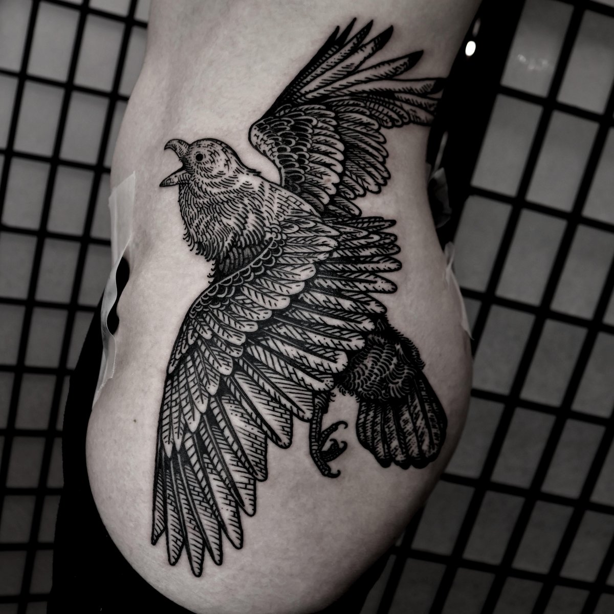 Photo of the tattoo titled Customer's First Tattoo Experience