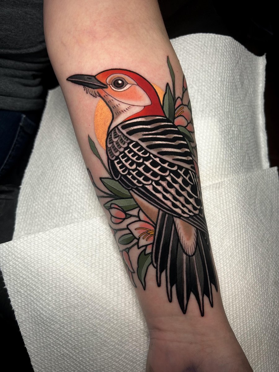 Photo of the tattoo titled Favorite Local Bird Tattoo