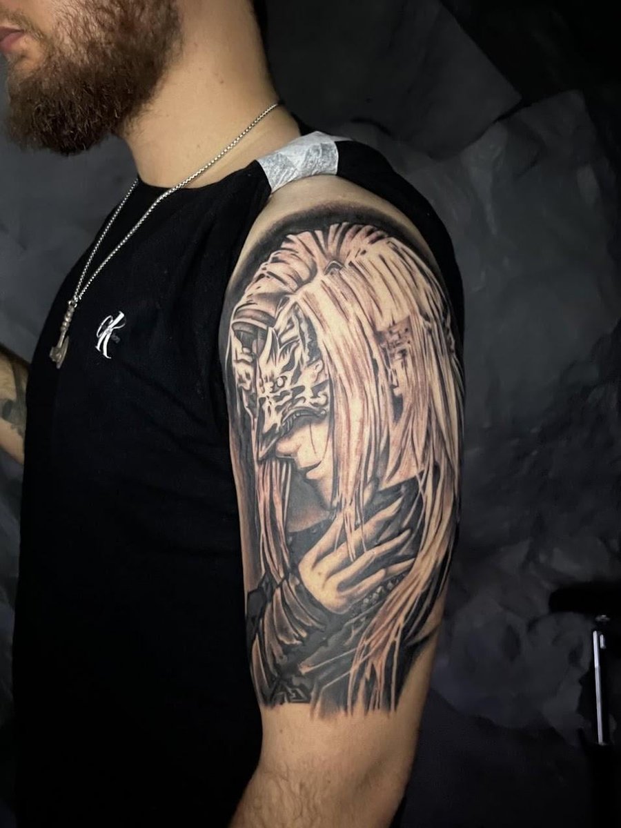 Photo of the tattoo titled Dark Souls Firekeeper Tribute