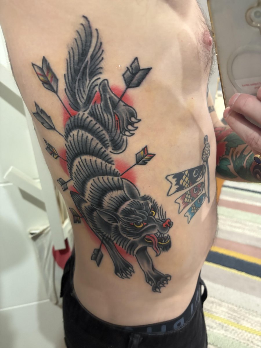Photo of the tattoo titled Spontaneous Sydney Tattoo Session