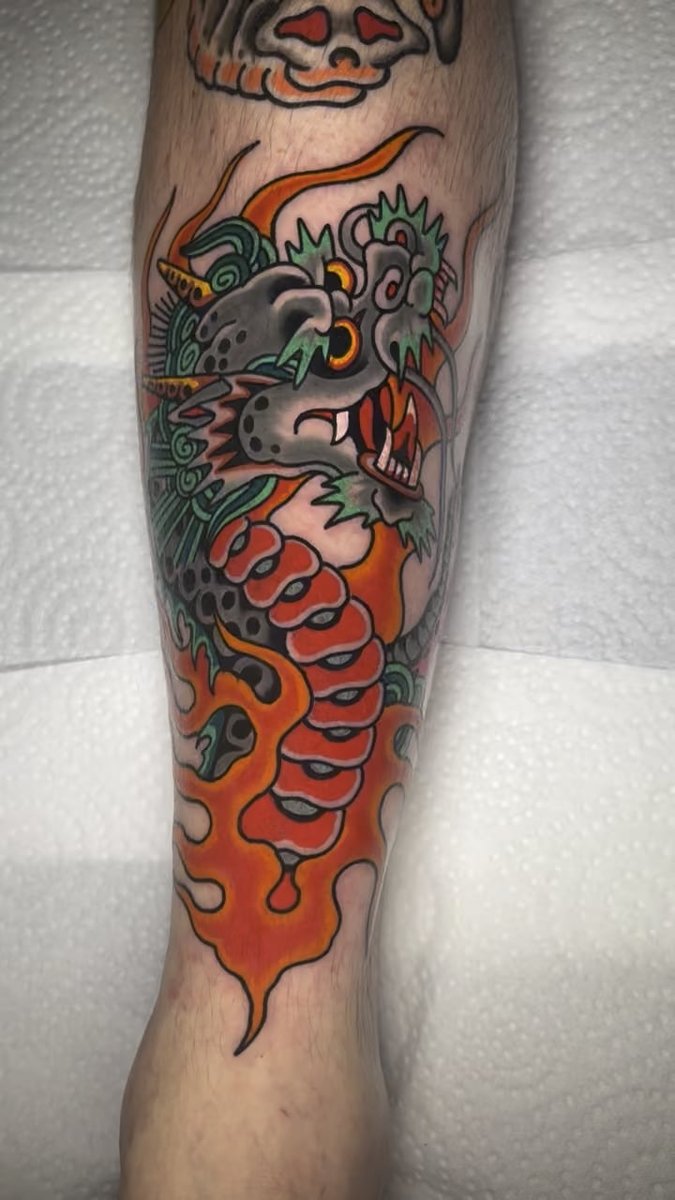 Photo of the tattoo titled Amsterdam Artistry: My Fourth Piece