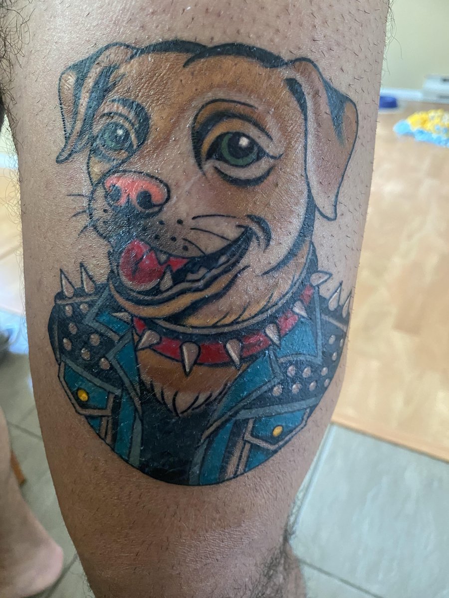 Photo of the tattoo titled First Color Pieces in Vancouver