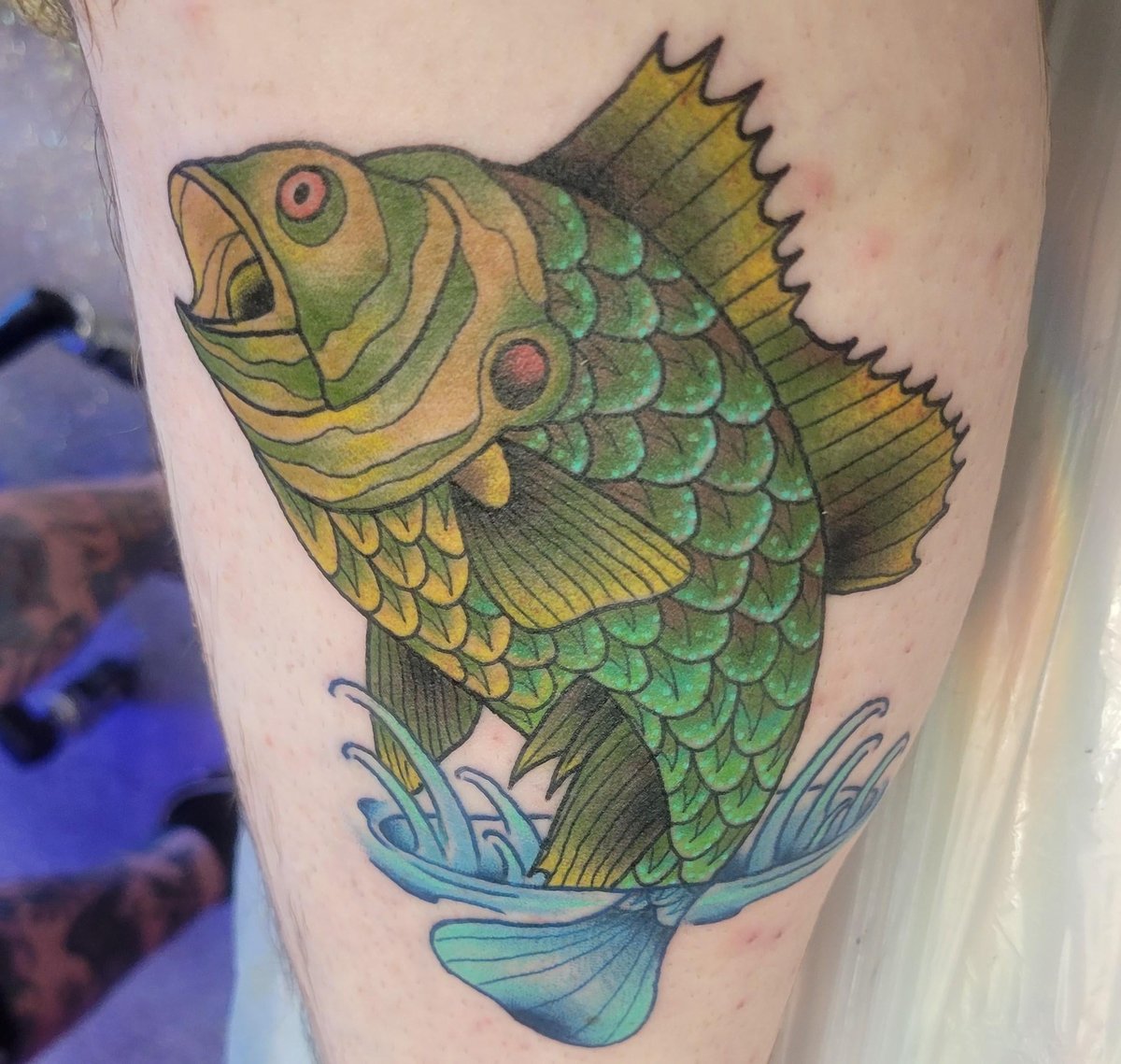 Photo of the tattoo titled Bucket List Tattoo Achieved