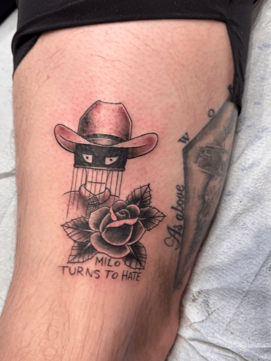 Photo of the tattoo titled Tribute to Beloved Pets