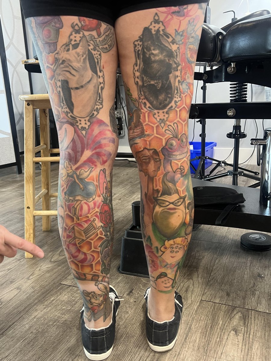 Photo of the tattoo titled Family's 100 Acre Wood