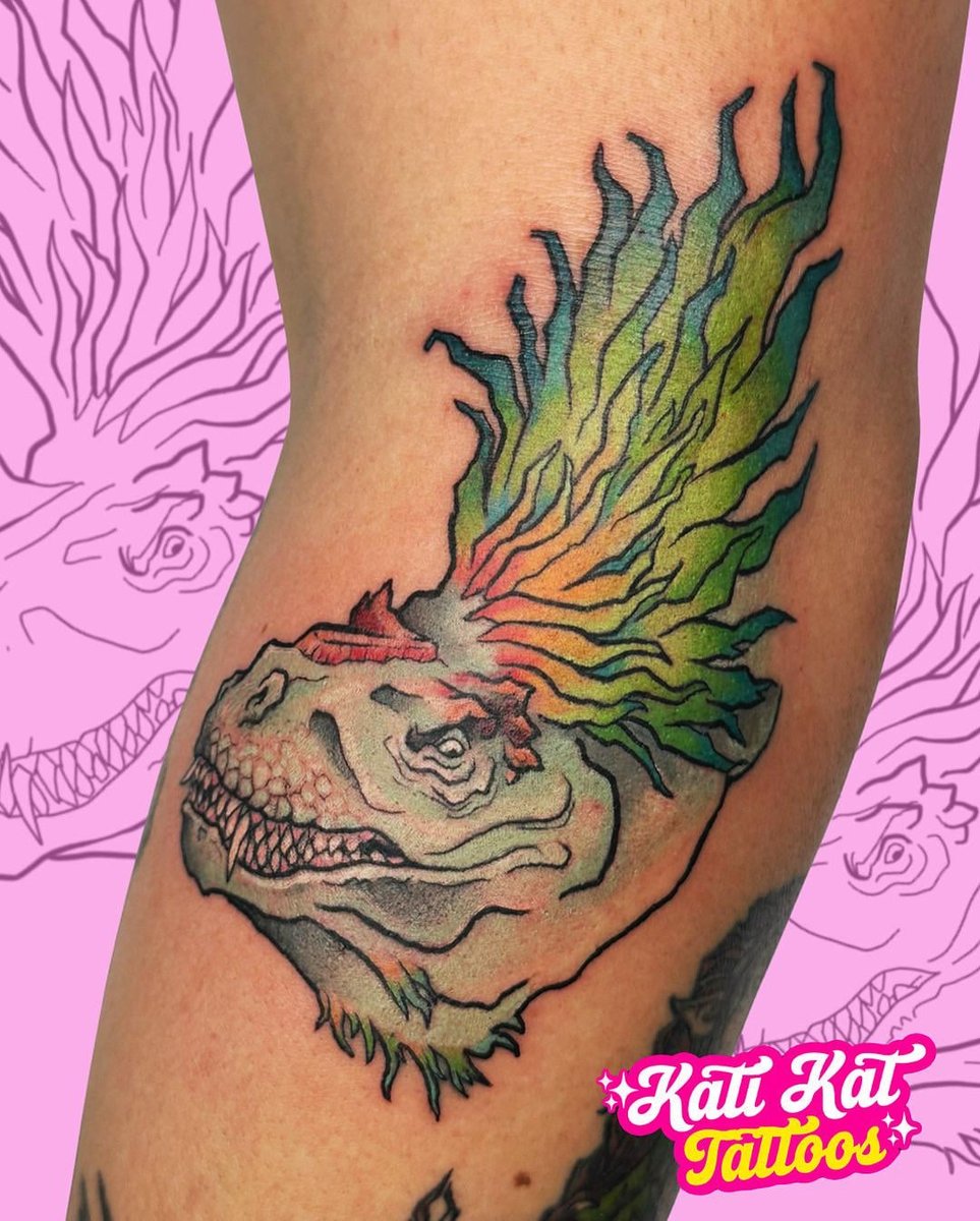 Photo of the tattoo titled Magic: The Gathering Sneaky Look