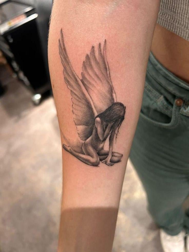 Photo of the tattoo titled First Tattoo Detail Healing Query