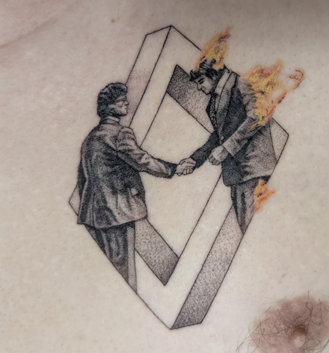 Photo of the tattoo titled Wish You Were Here Peru Tattoo