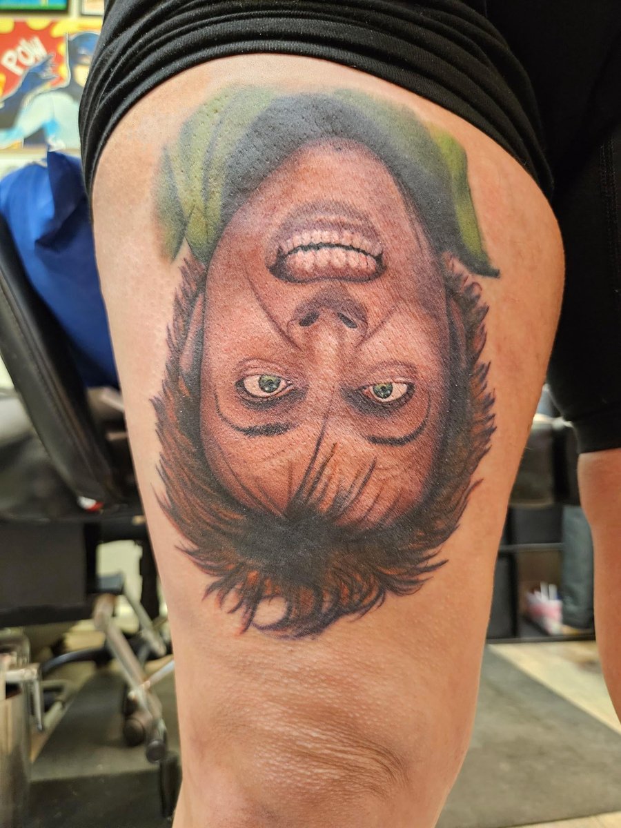 Photo of the tattoo titled Drop Dead Fred tribute