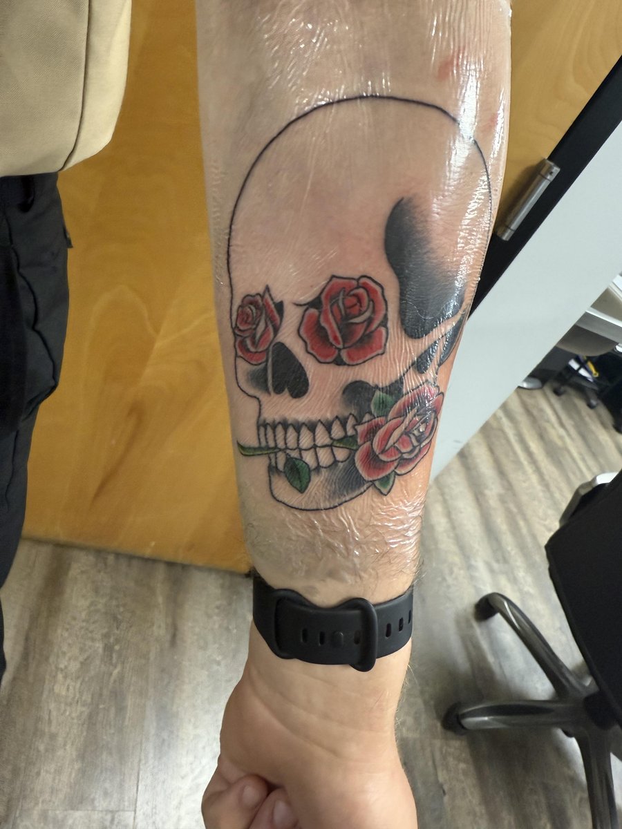 Photo of the tattoo titled My First American Traditional Tattoo