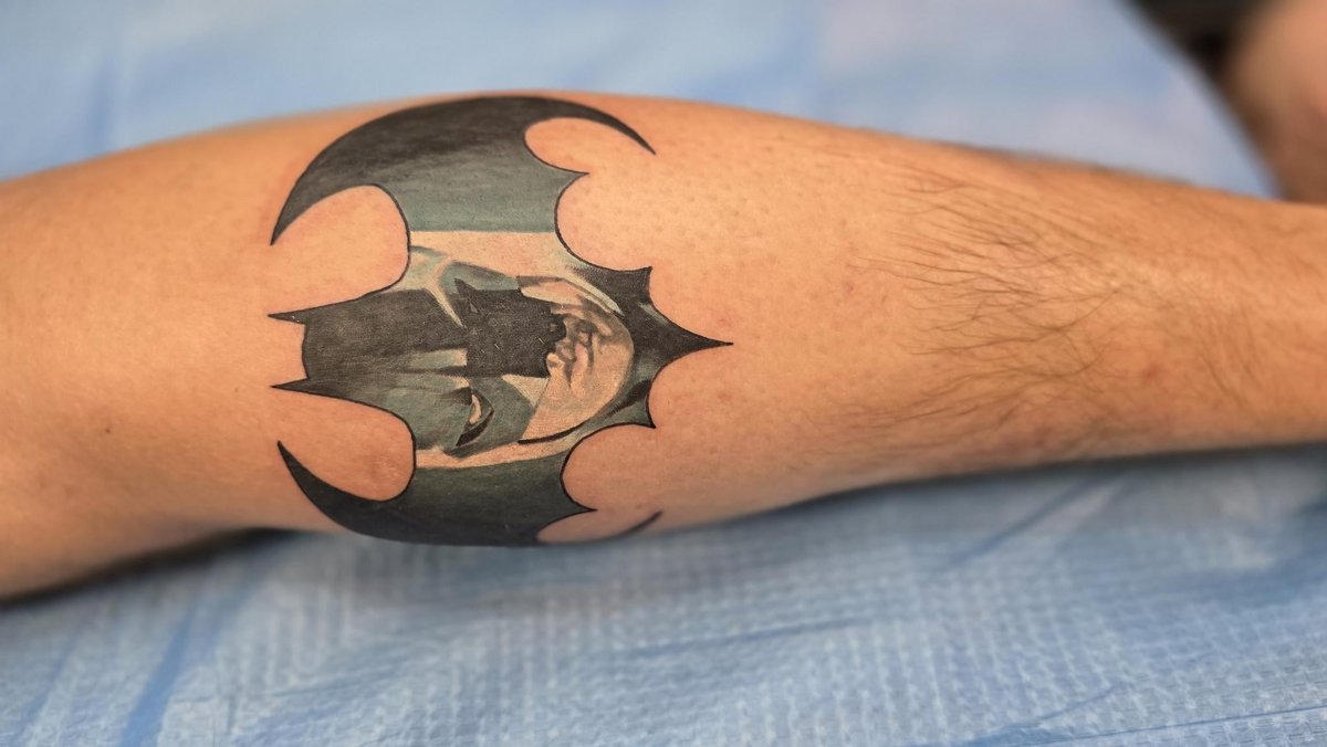 Photo of the tattoo titled Celebrating the 1989 Batman Classic
