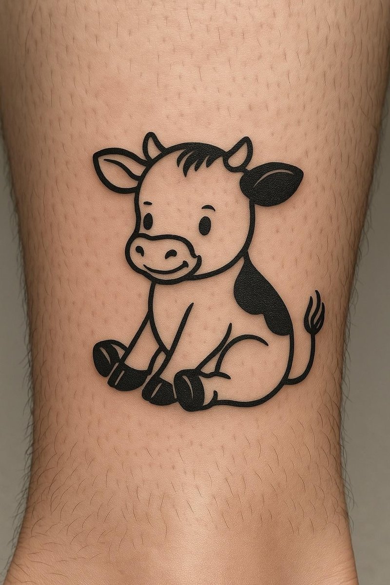 Photo of the tattoo titled Seeking Calf Tattoo Advice