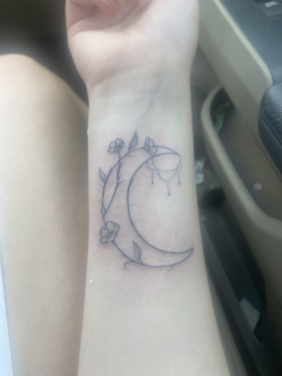 Photo of the tattoo titled My First Touch of Ink