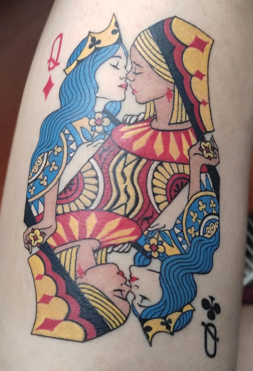Photo of the tattoo titled A Journey of Art and Connection