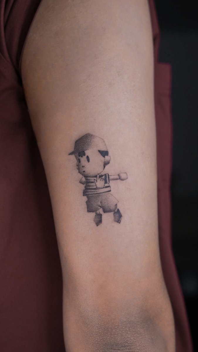 Photo of the tattoo titled Low Poly Art Tattoo in Paris