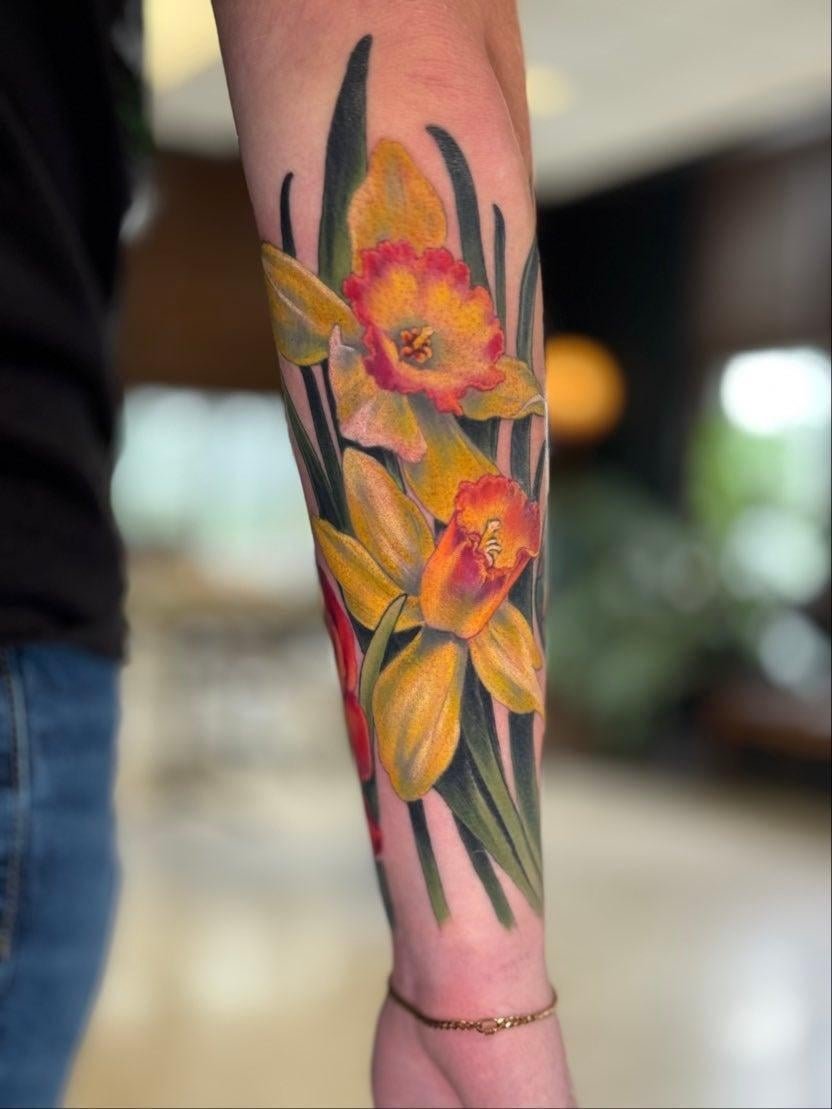 Photo of the tattoo titled Flowers for My Women