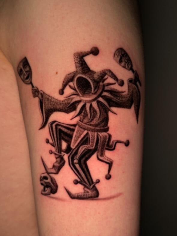 Photo of the tattoo titled First Tattoo in Historic Cracow