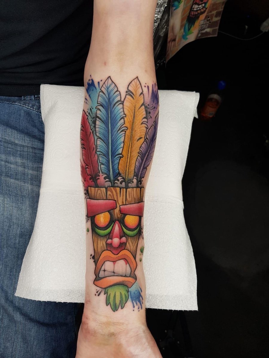 Photo of the tattoo titled First Tattoo Bliss in Glasgow
