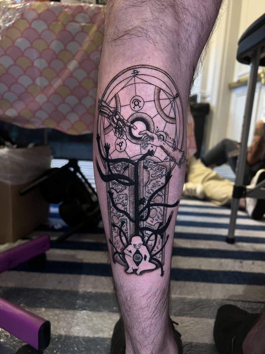 Photo of the tattoo titled Full Metal Alchemist Tribute