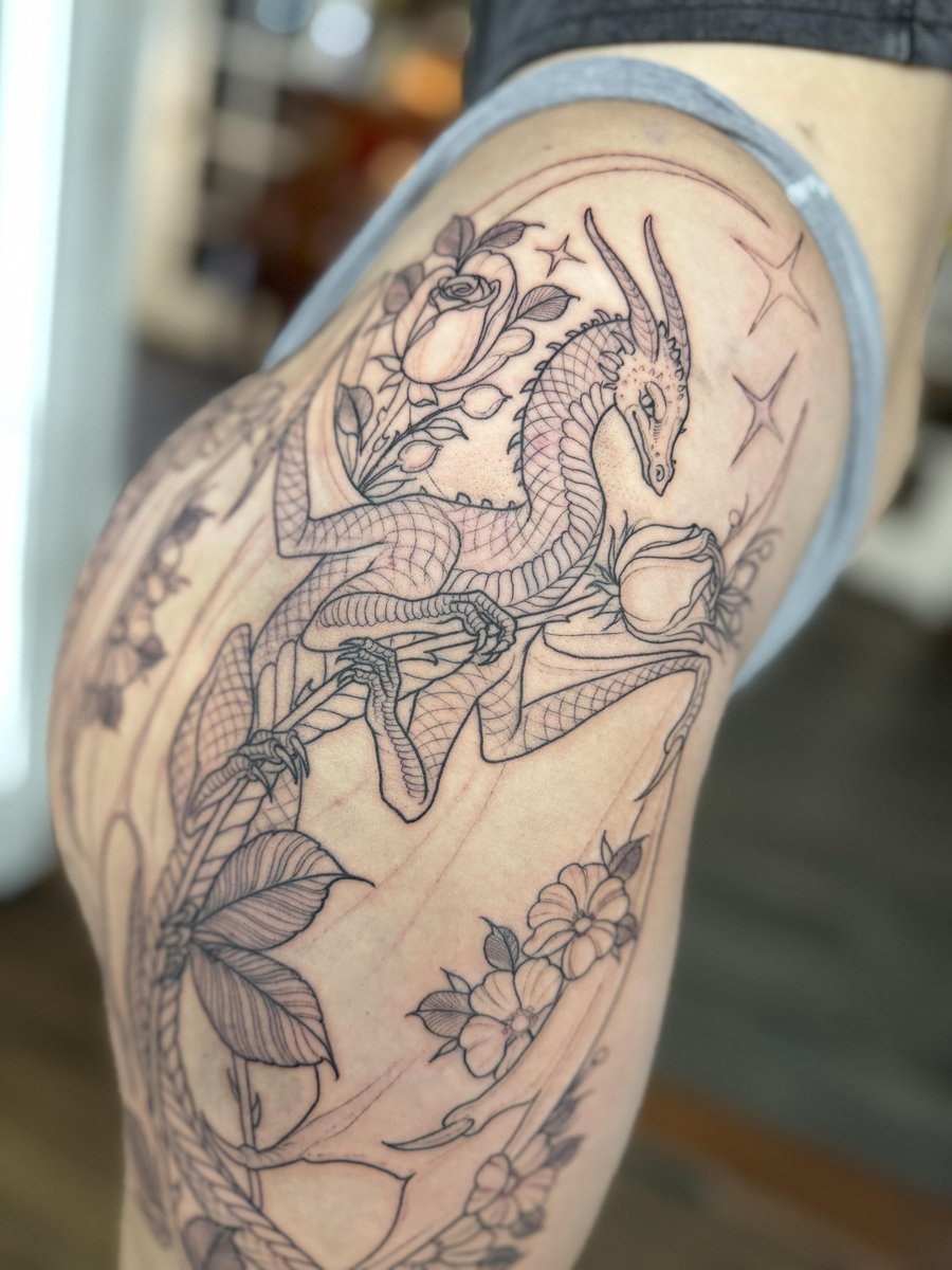 Photo of the tattoo titled My First Tattoo: Selûne is Everything