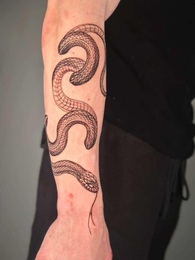 Photo of the tattoo titled My Bold First Ink Experience