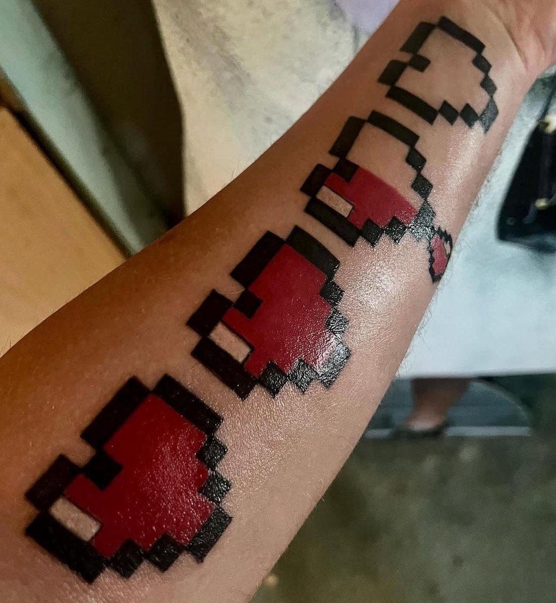 Photo of the tattoo titled My Deadmau5 Heart Tattoo