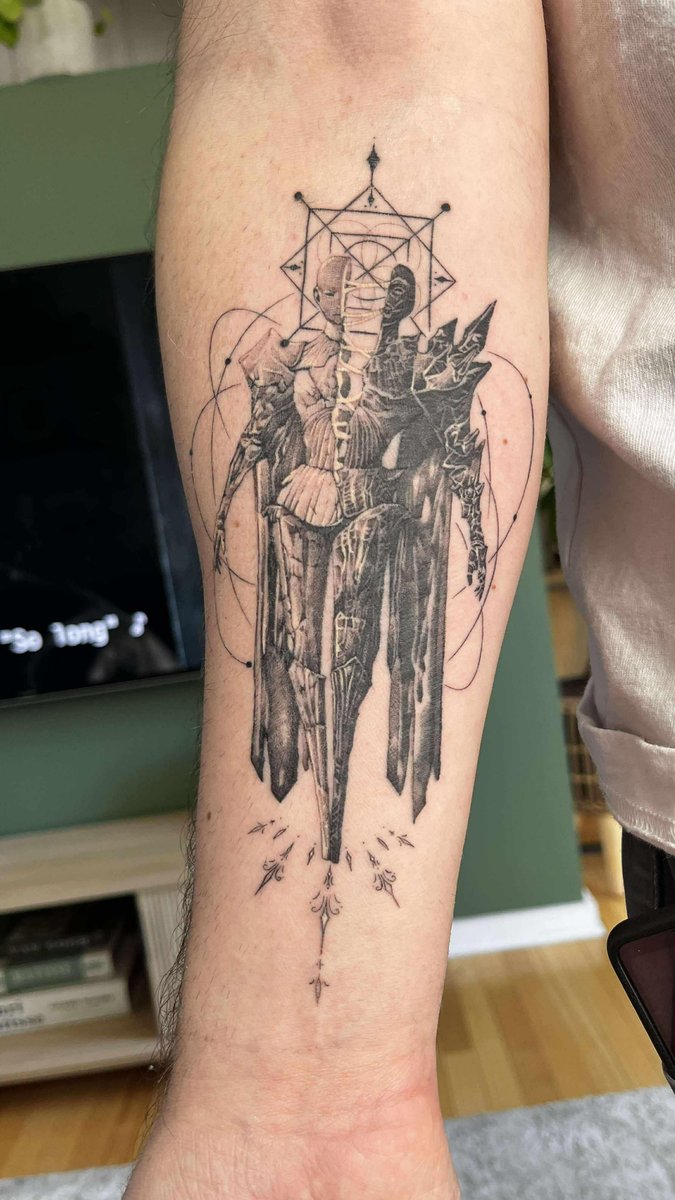 Photo of the tattoo titled Commemorating Expedition 33
