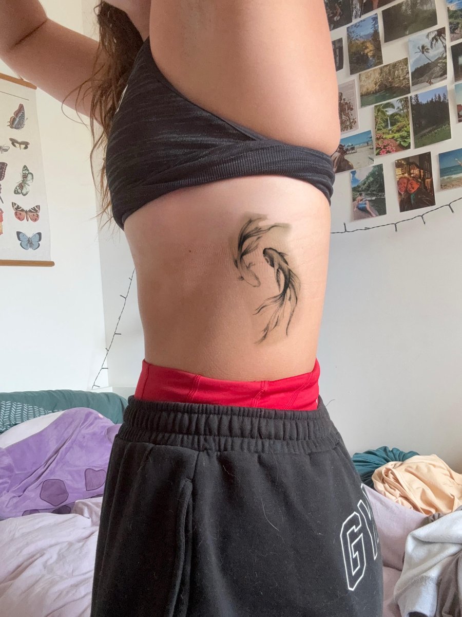 Photo of the tattoo titled Fish Tattoo Placement Dilemma