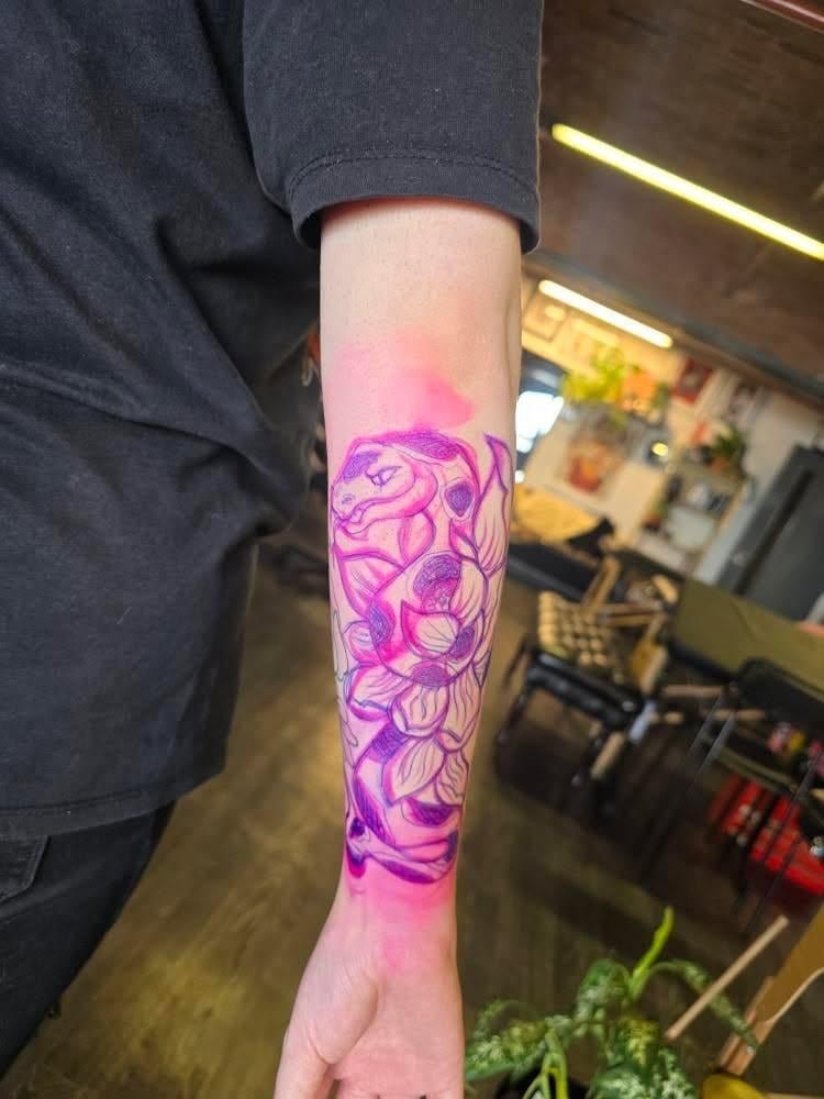 Photo of the tattoo titled Dream tattoo consultation to reality